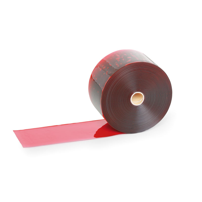 Samostatná lamelová clona červená 400 mm